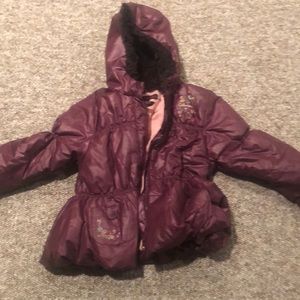 warm girls size 3 winter coat